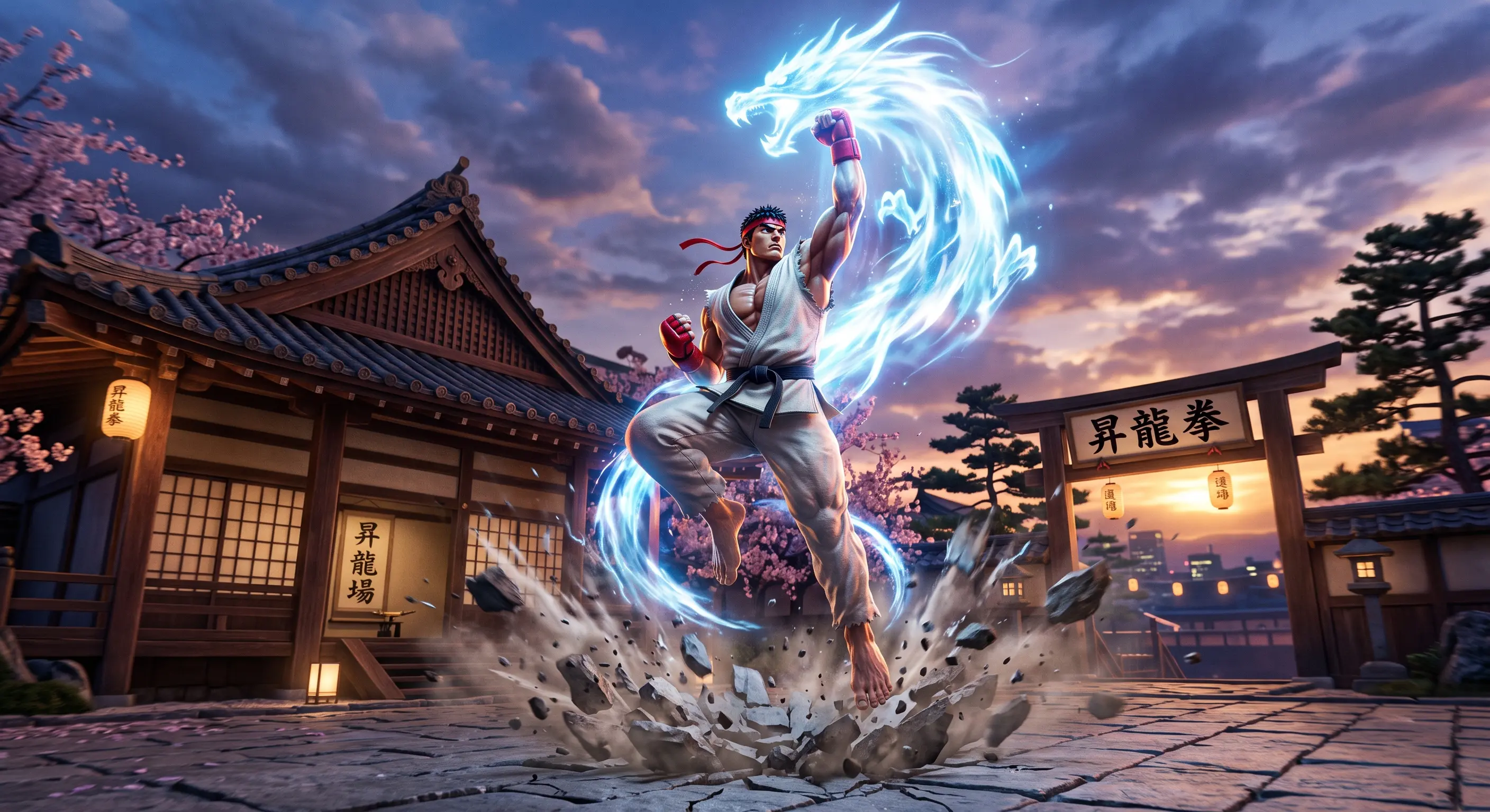 昇龍拳ジャンプ