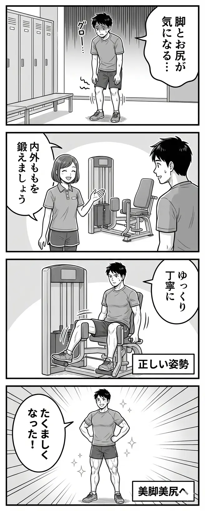 アブダクションマシン4コマ