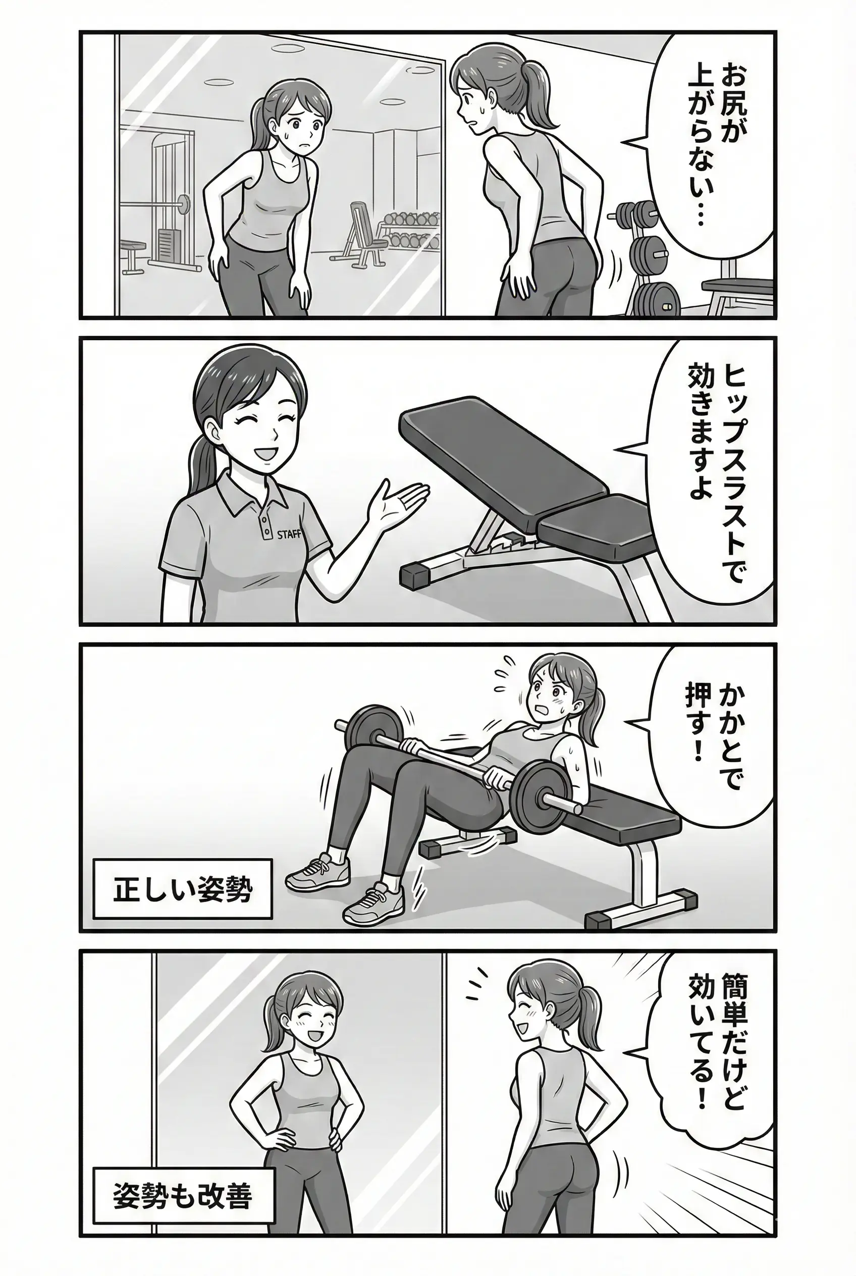 ヒップスラストで美尻を作る究極ガイド！初心者から上級者メニューまで全網羅